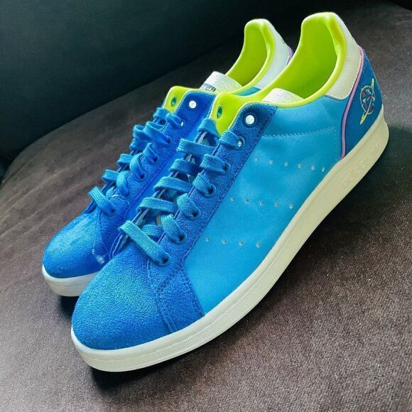 Rare Sample Tags Adidas Toy Story Blue Green Mens 9 US 42 2/3 EUR - Picture 3 of 8